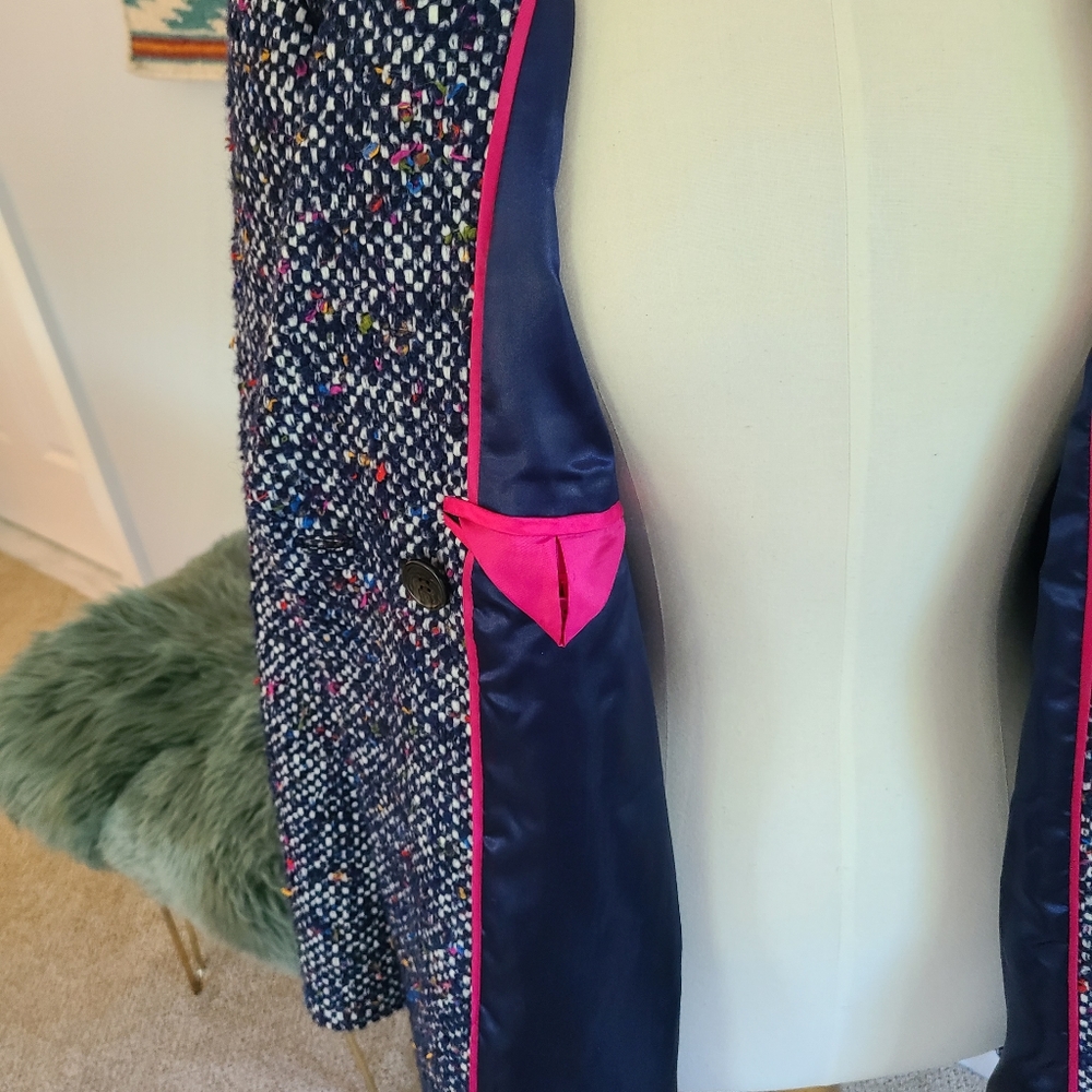 J. Crew tweed jacket women's size 10p - Picture 3 of 6